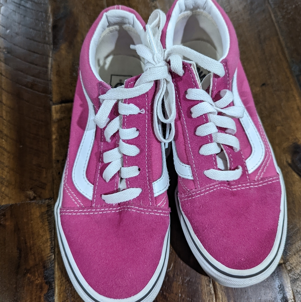 Kids Old Skool Vans Pink